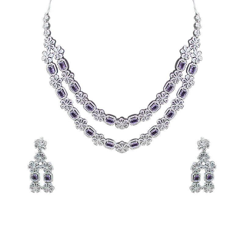 PURPLE SOPHIA JEWELLERY SET