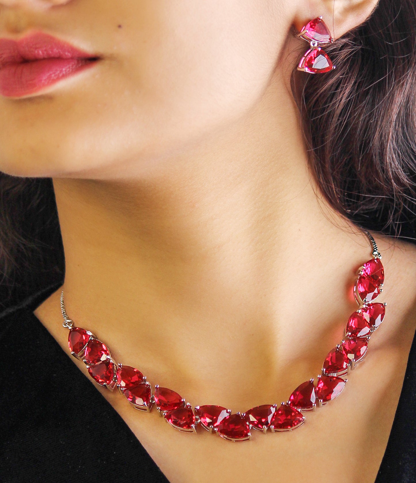 RED HAZEL JEWELLERY SETS