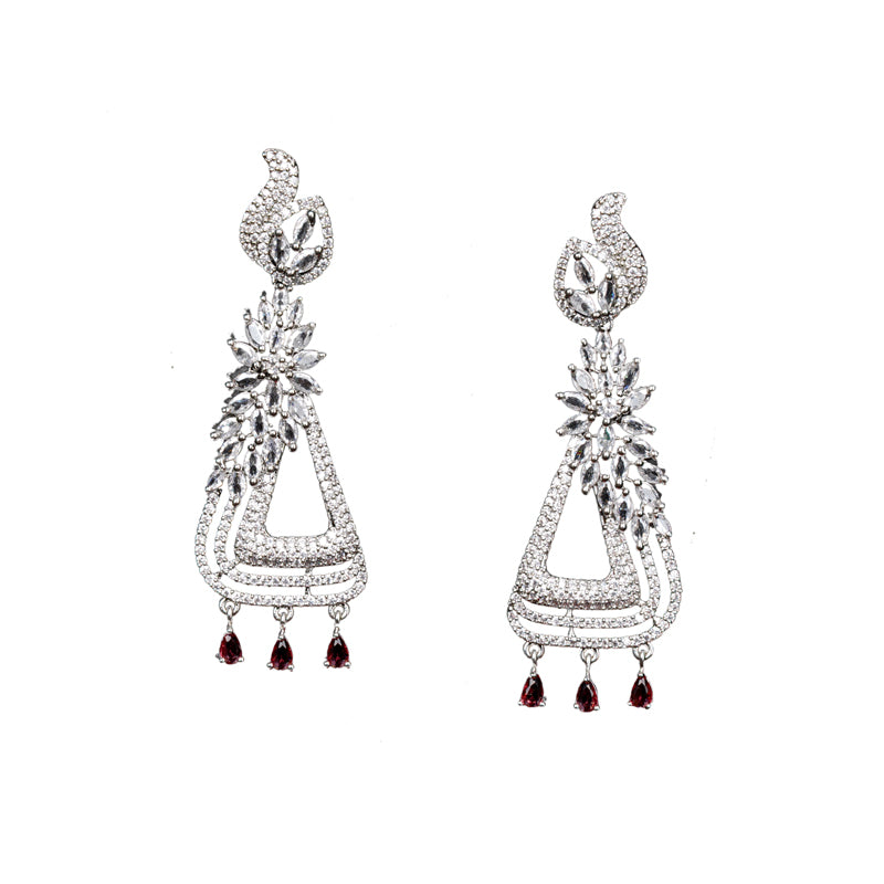 RED ARDEN ZIRCONIA EARING