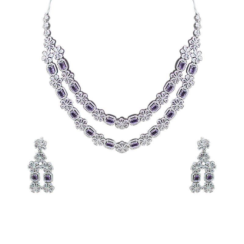 PURPLE SOPHIA JEWELLERY SET