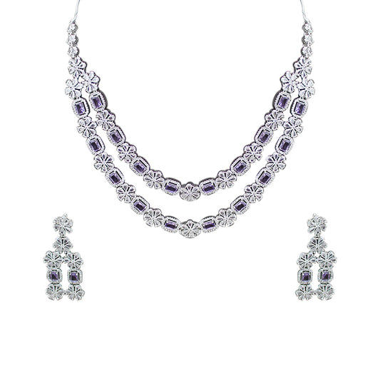 PURPLE SOPHIA JEWELLERY SET