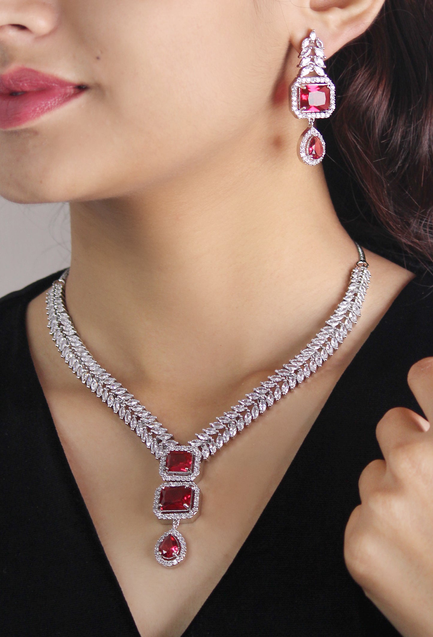 RANI ROSEGAMY JEWELLERY SET