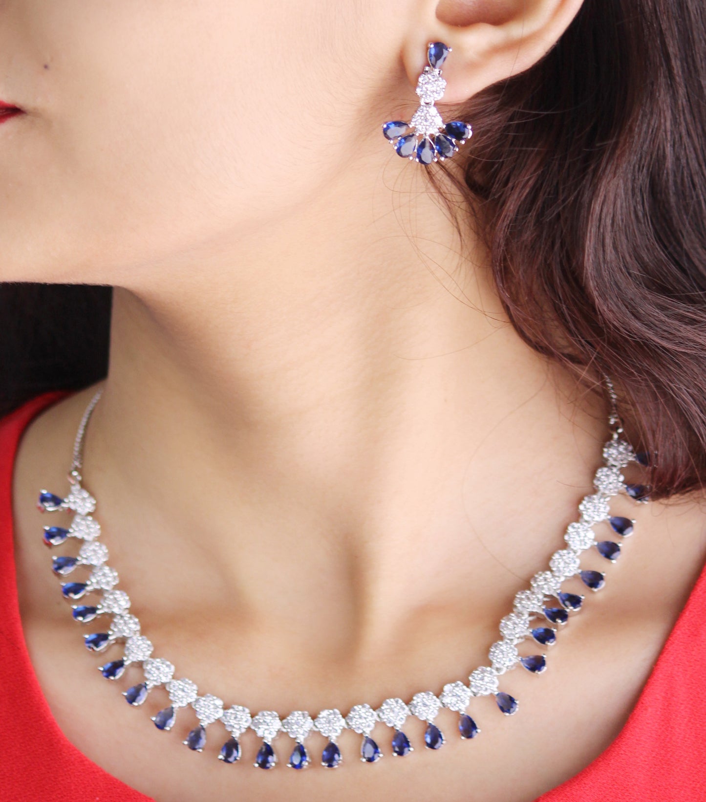 BLUE MIA JEWELLERY SET