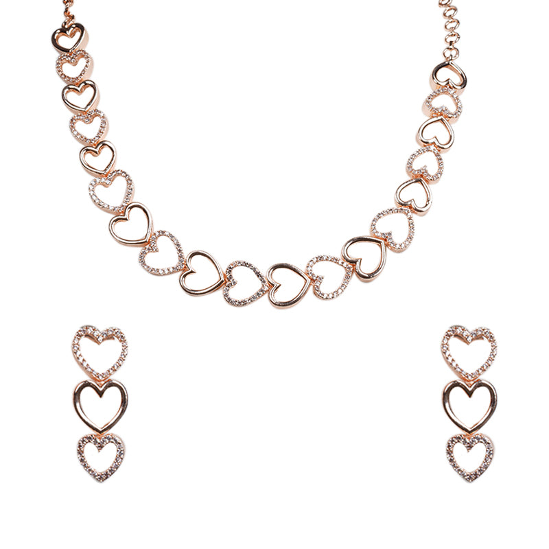 ROSE GOLD ELIZABETH JEWELLERY SET