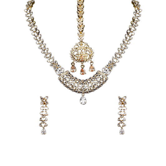 GOLDEN AADHYA JEWELLERY SET