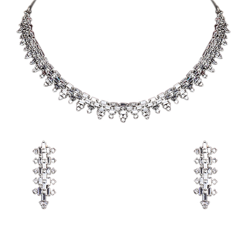 GREY ADALEE JEWELLERY SET