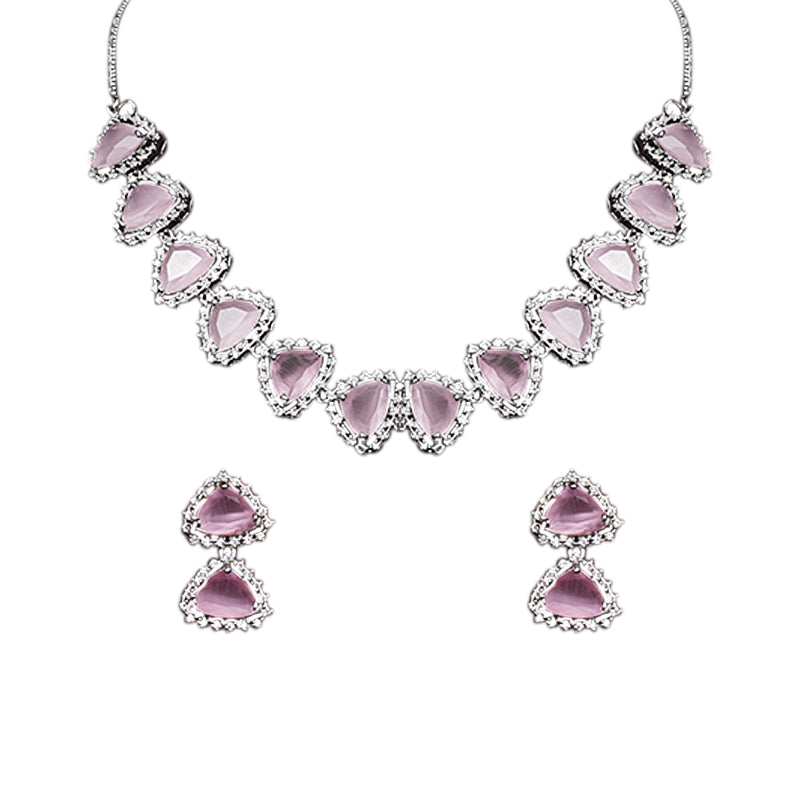 PINK VICTORIA JEWELLERY SET