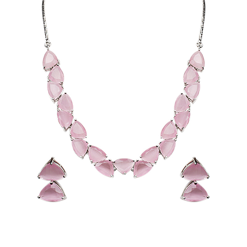 PINK ELIANA JEWELLERY SET