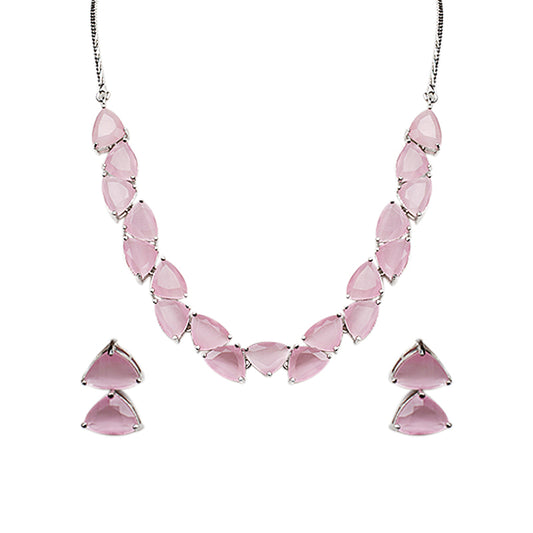 PINK ELIANA JEWELLERY SET