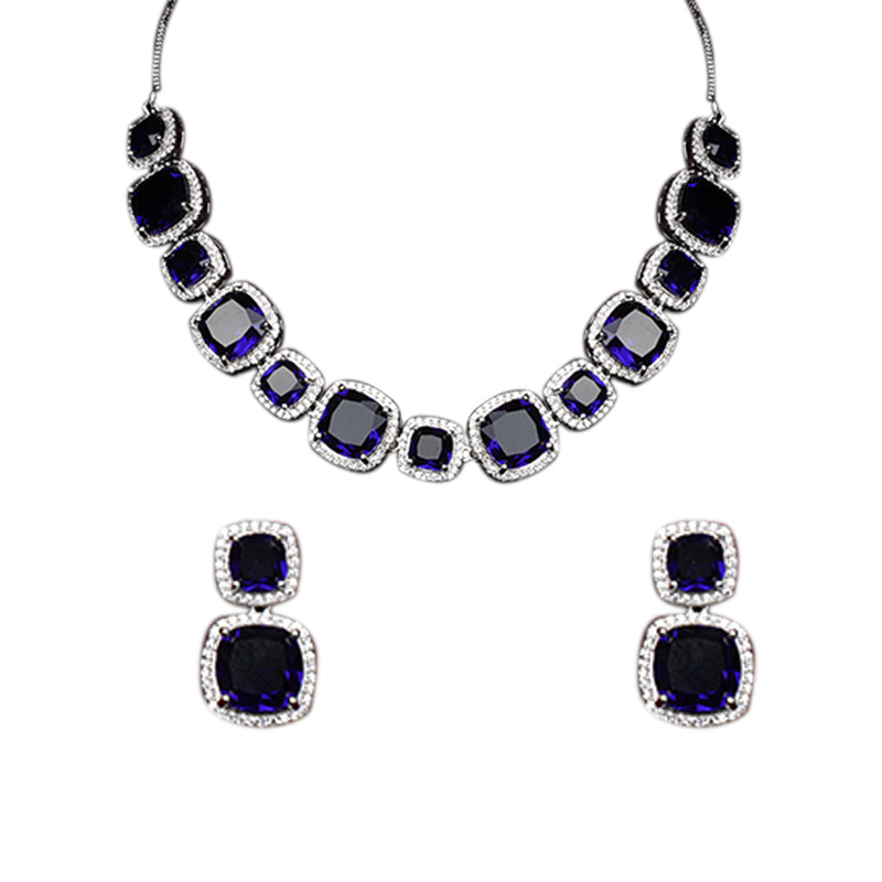 BLUE ABELOTA JEWELLERY SET