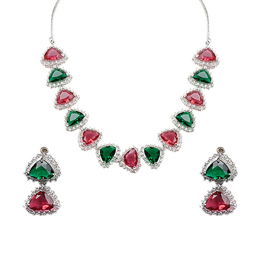 MULTICOLOUR EMMA JEWELLERY SET