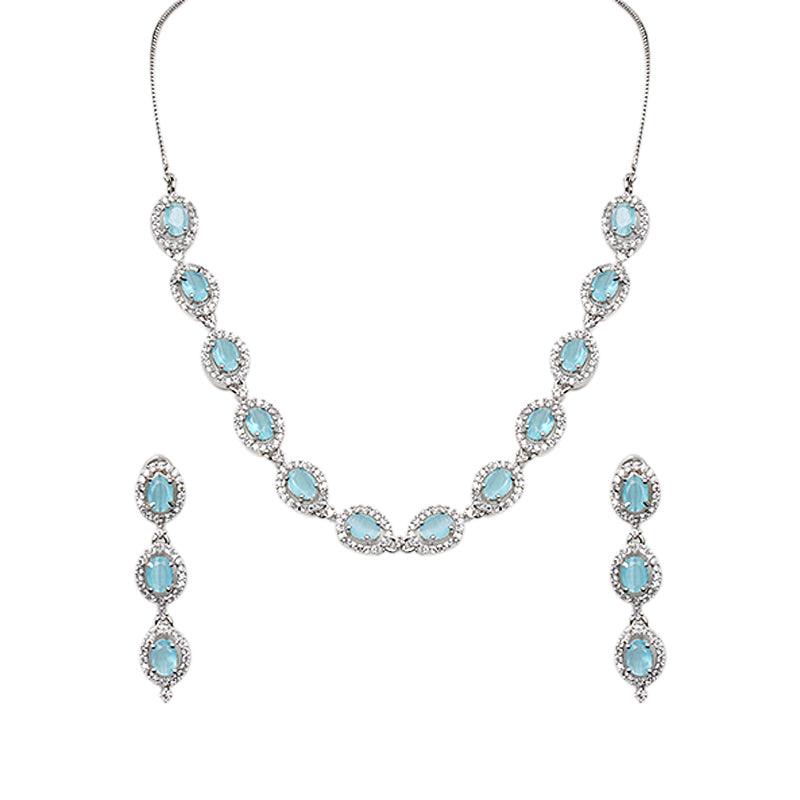 SKY BLUE LEILANI JEWELLERY SET