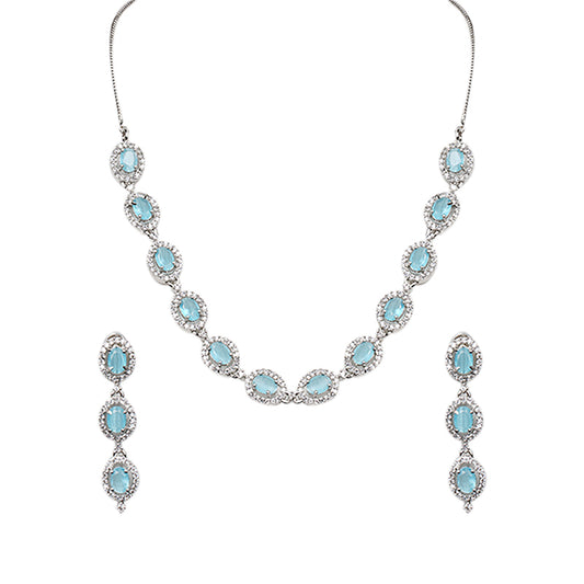 SKY BLUE LEILANI JEWELLERY SET