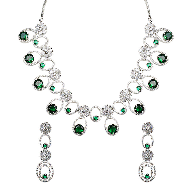 GREEN VIVIANA JEWELLERY SET