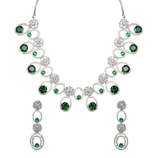 GREEN VIVIANA JEWELLERY SET