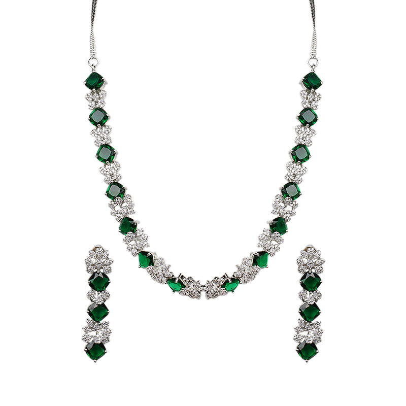 GREEN VIENNA JEWELLERY SET