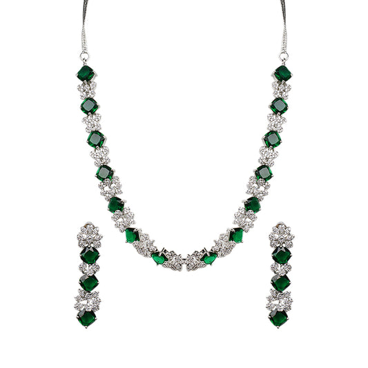 GREEN VIENNA JEWELLERY SET