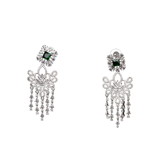 GREEN ANNABETH ZIRCONIA EARING