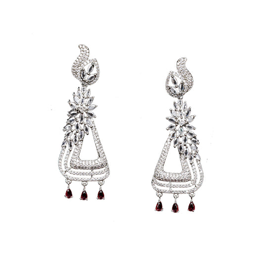 RED ARDEN ZIRCONIA EARING