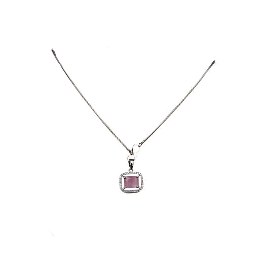 PINK PENELOPPE PENDANT CHAIN