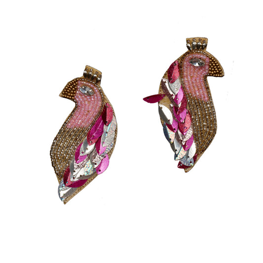 PINK EMERSYN ARTISAN CRAFTED EARING