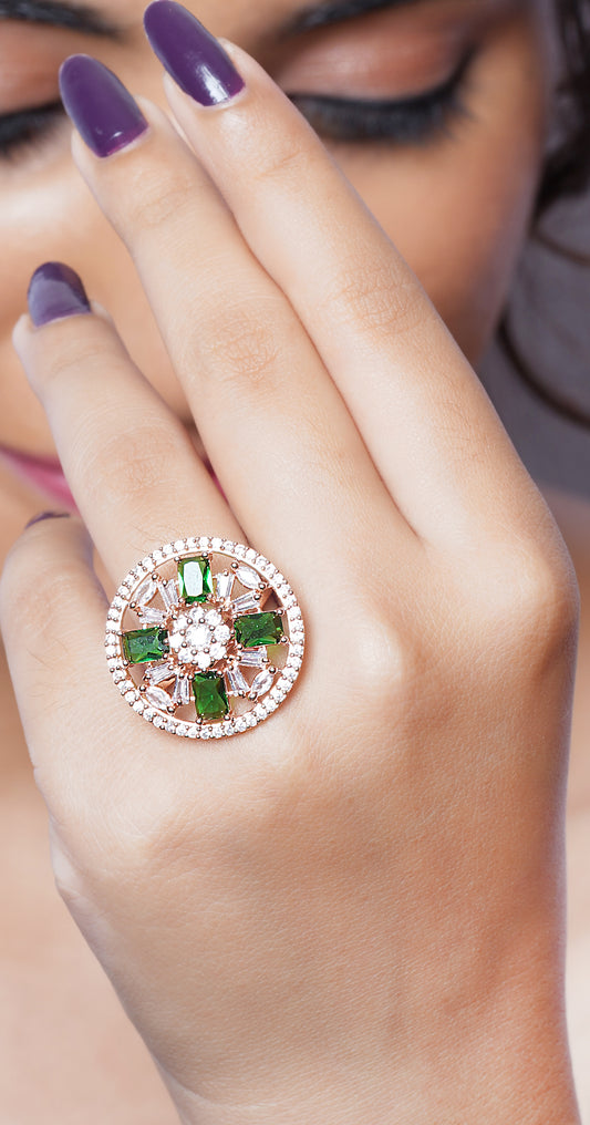 GREEN INAYA RINGS