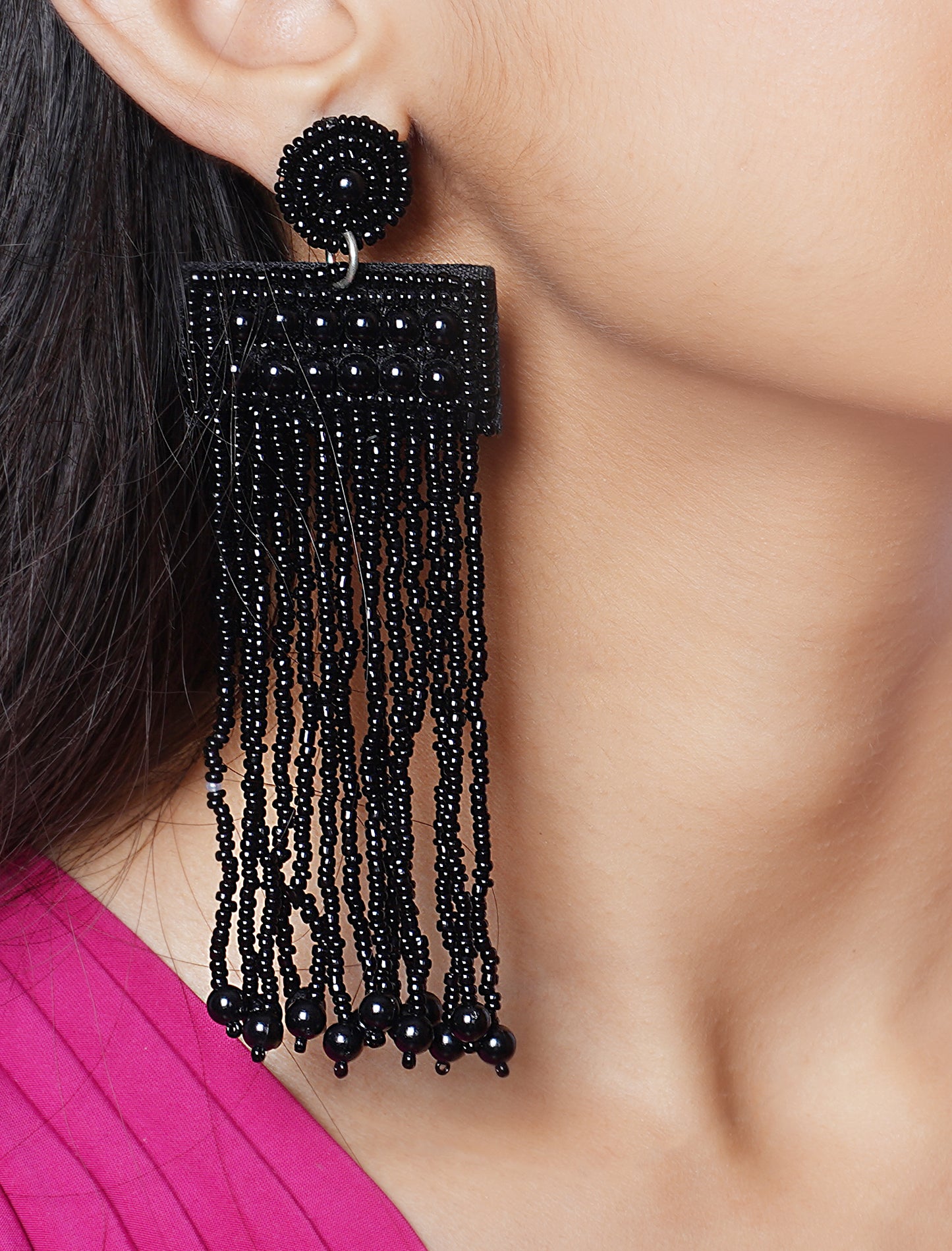 BLACK RILEEY ARTISAN CRAFTED EARING